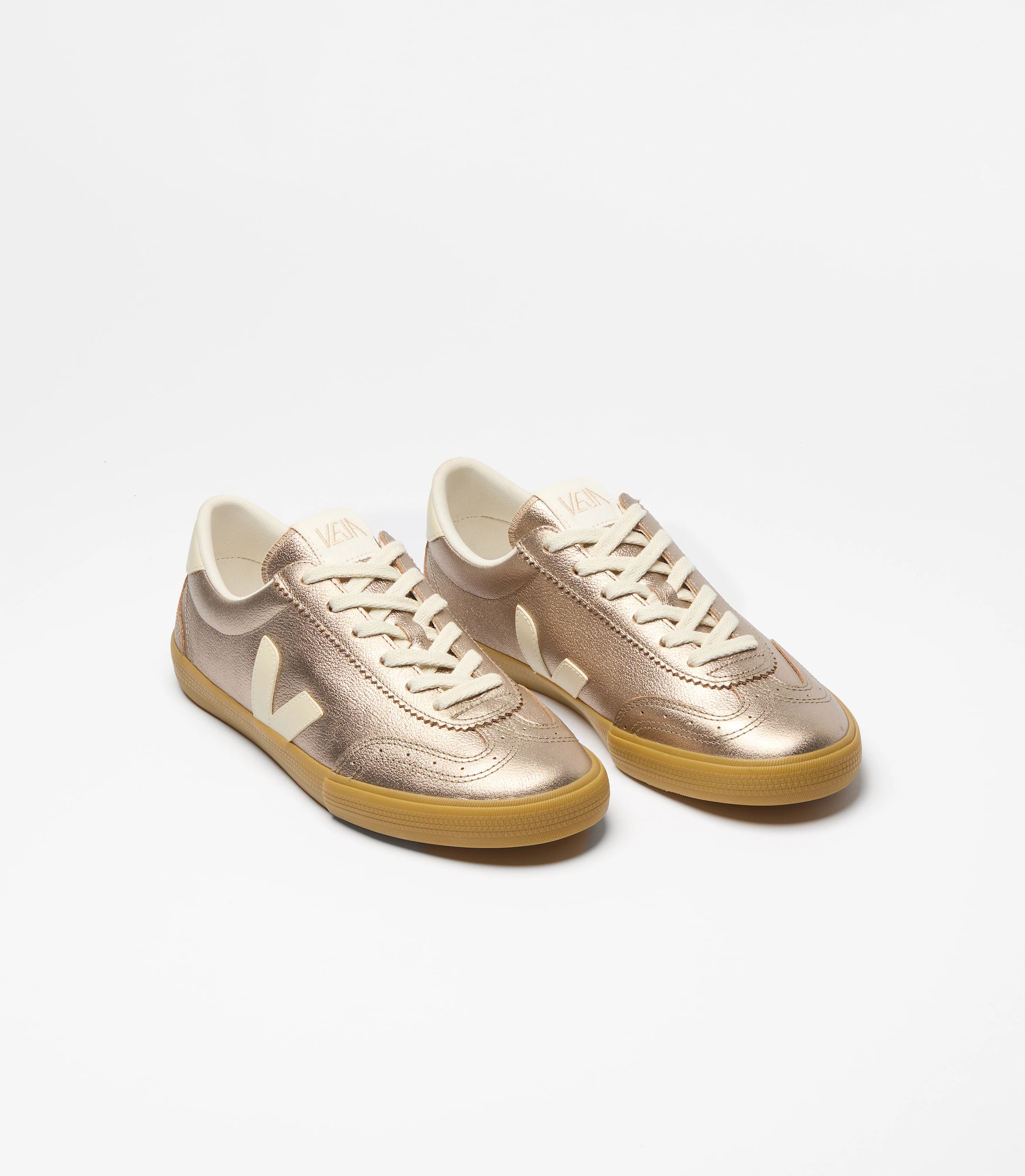 sneaker volley o.t. leather bronze pierre