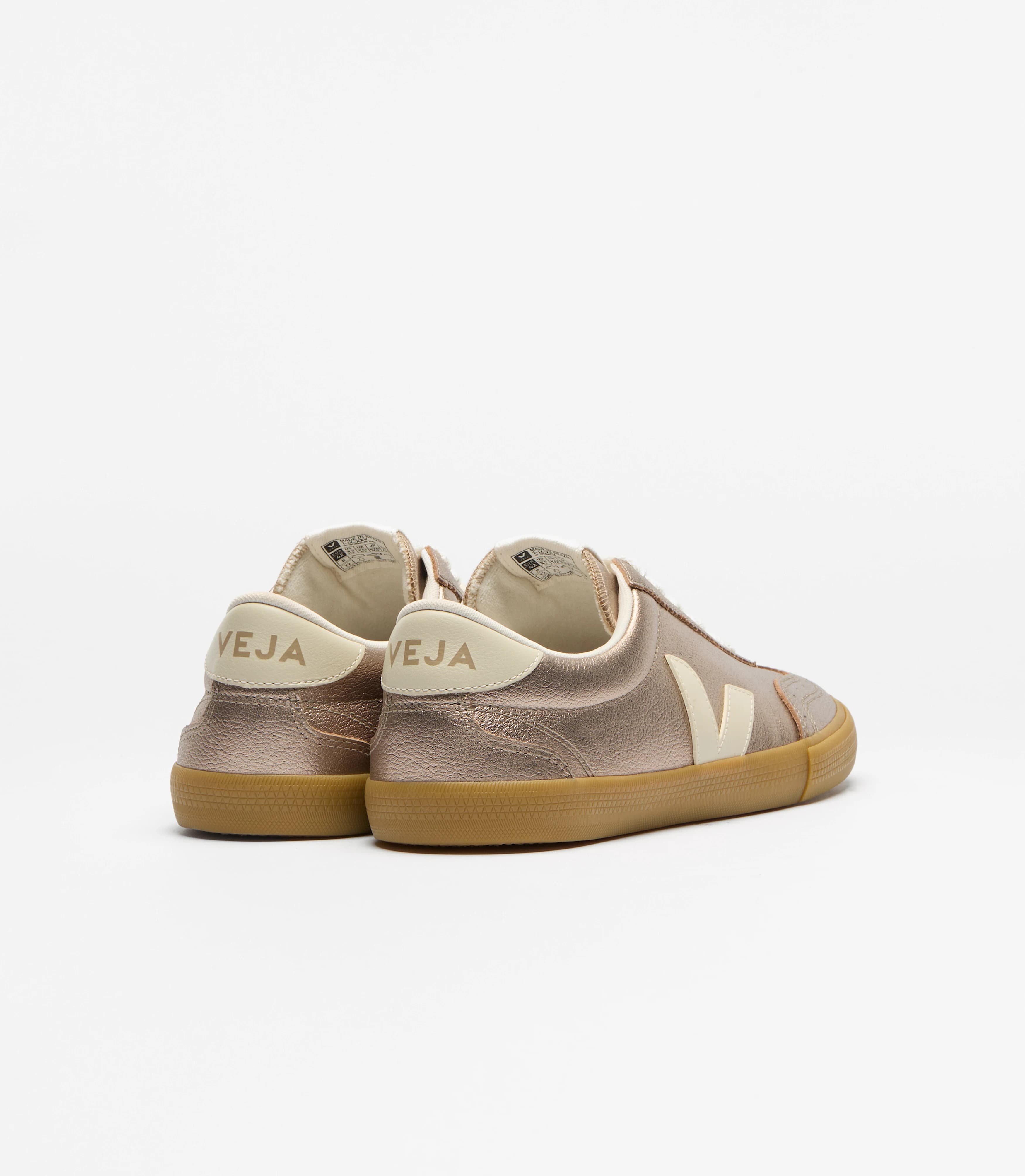 sneaker volley o.t. leather bronze pierre