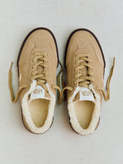 sneaker volley w suede dune platine eagle