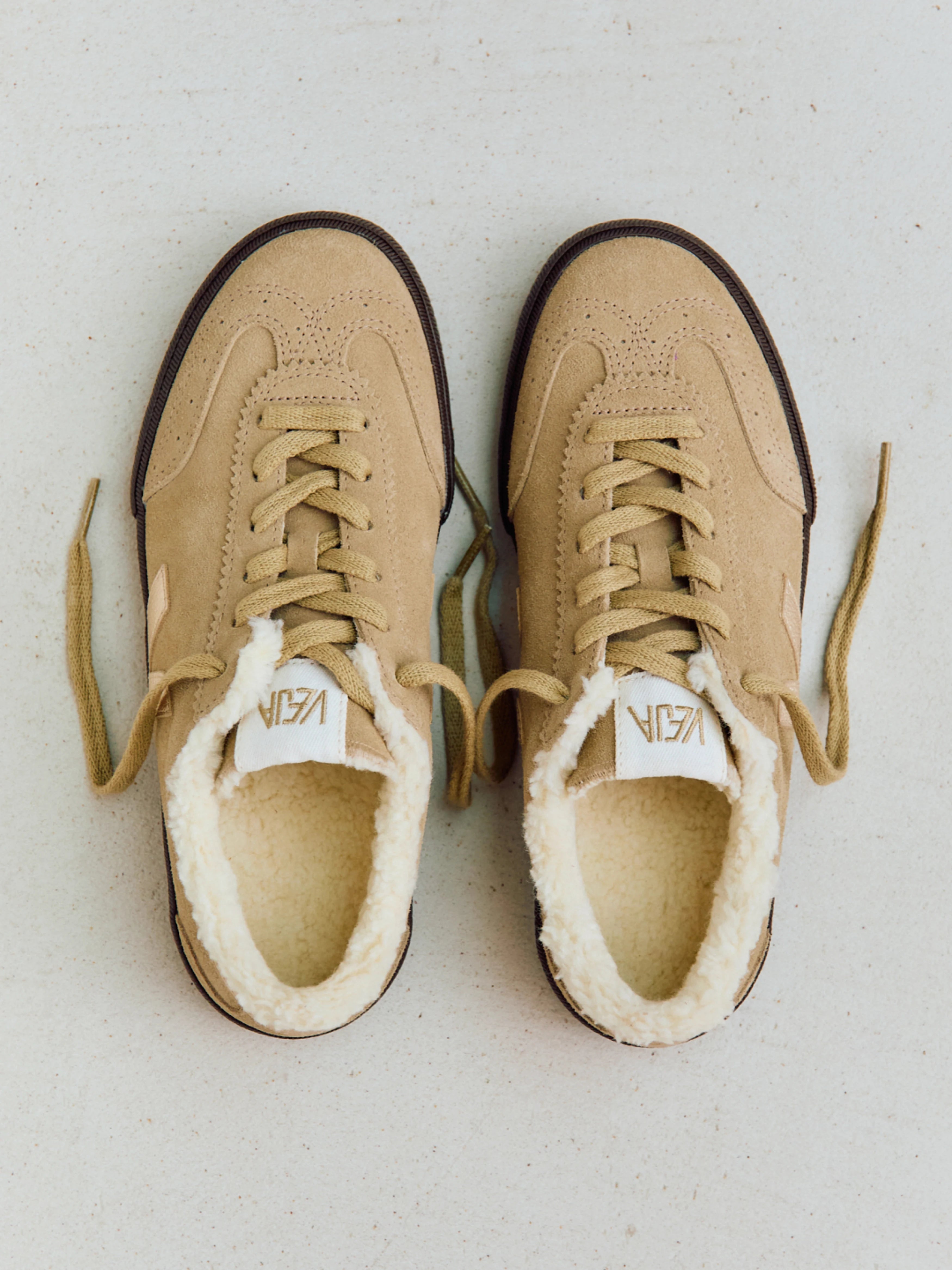sneaker volley w suede dune platine eagle