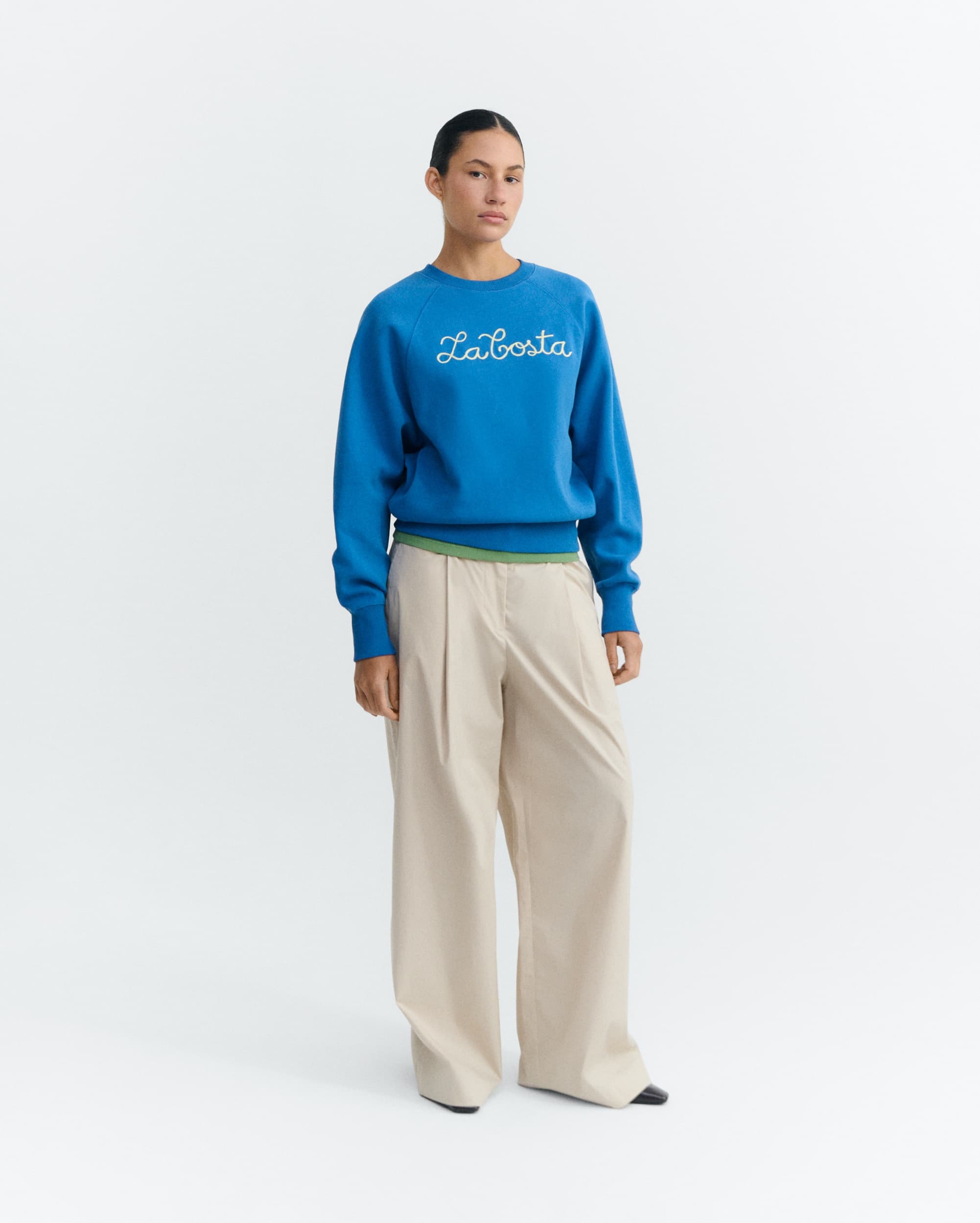 la costa light cobalt bonnie sweatshirt blue