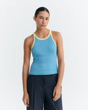 dark dusk harriet top blue
