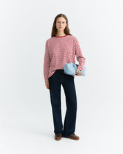 milly yarn dyed emily tee multicolor