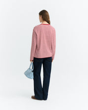milly yarn dyed emily tee multicolor
