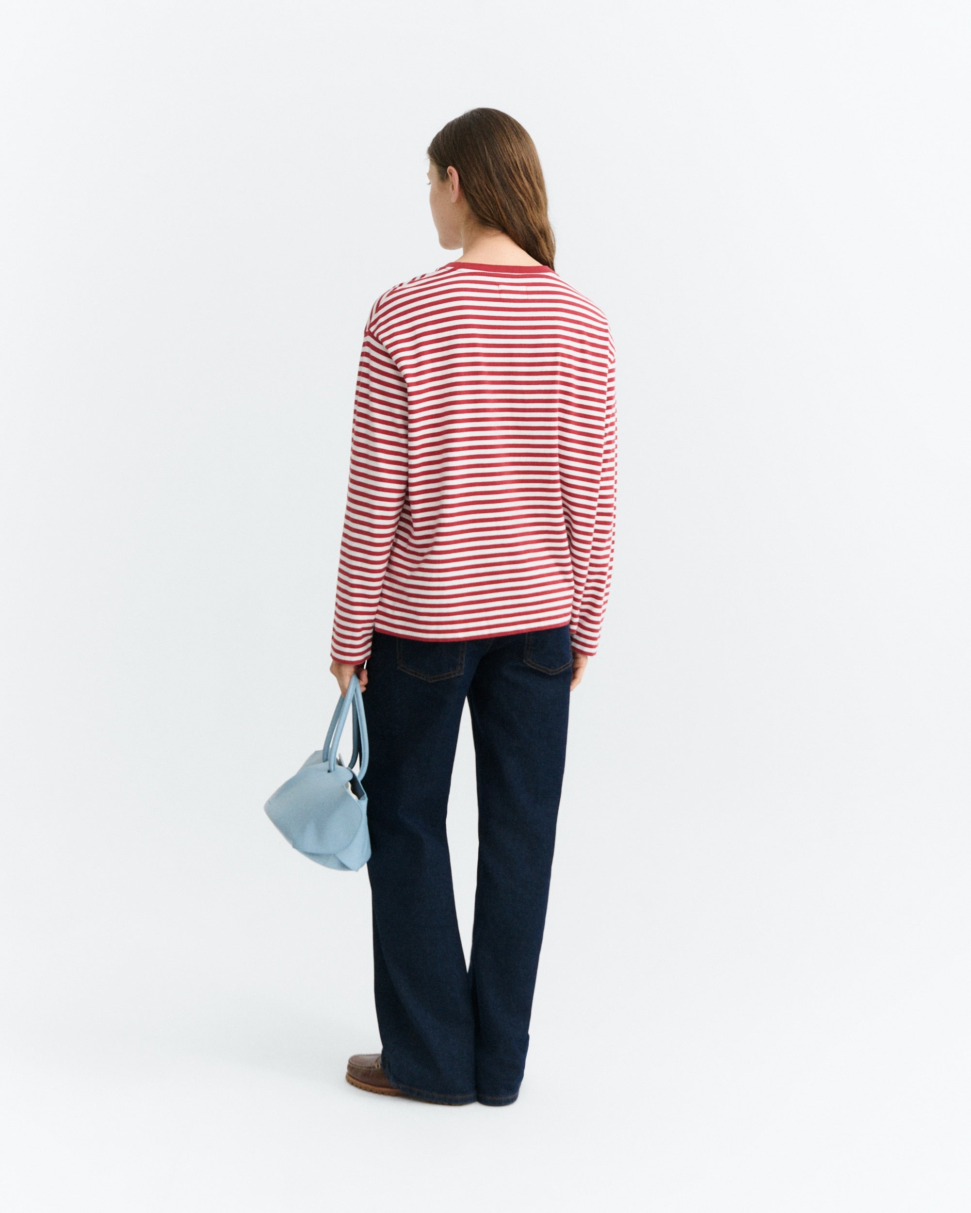 milly yarn dyed emily tee multicolor