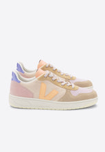 Load image into Gallery viewer, sneaker v-10 suede multico-peach