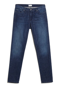 jeans iaan slim fit stone wash blue