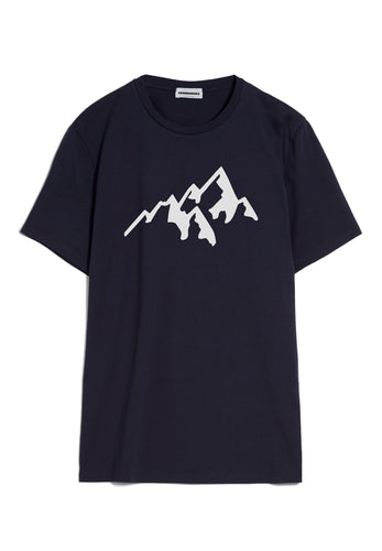 james center mountain night sky t-shirt
