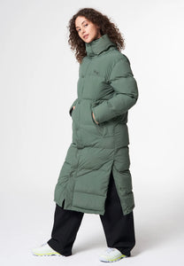 puffy parka forester olive