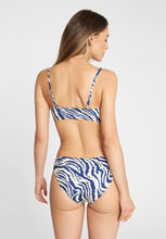 Load image into Gallery viewer, bikini bottoms sanda zebra blue