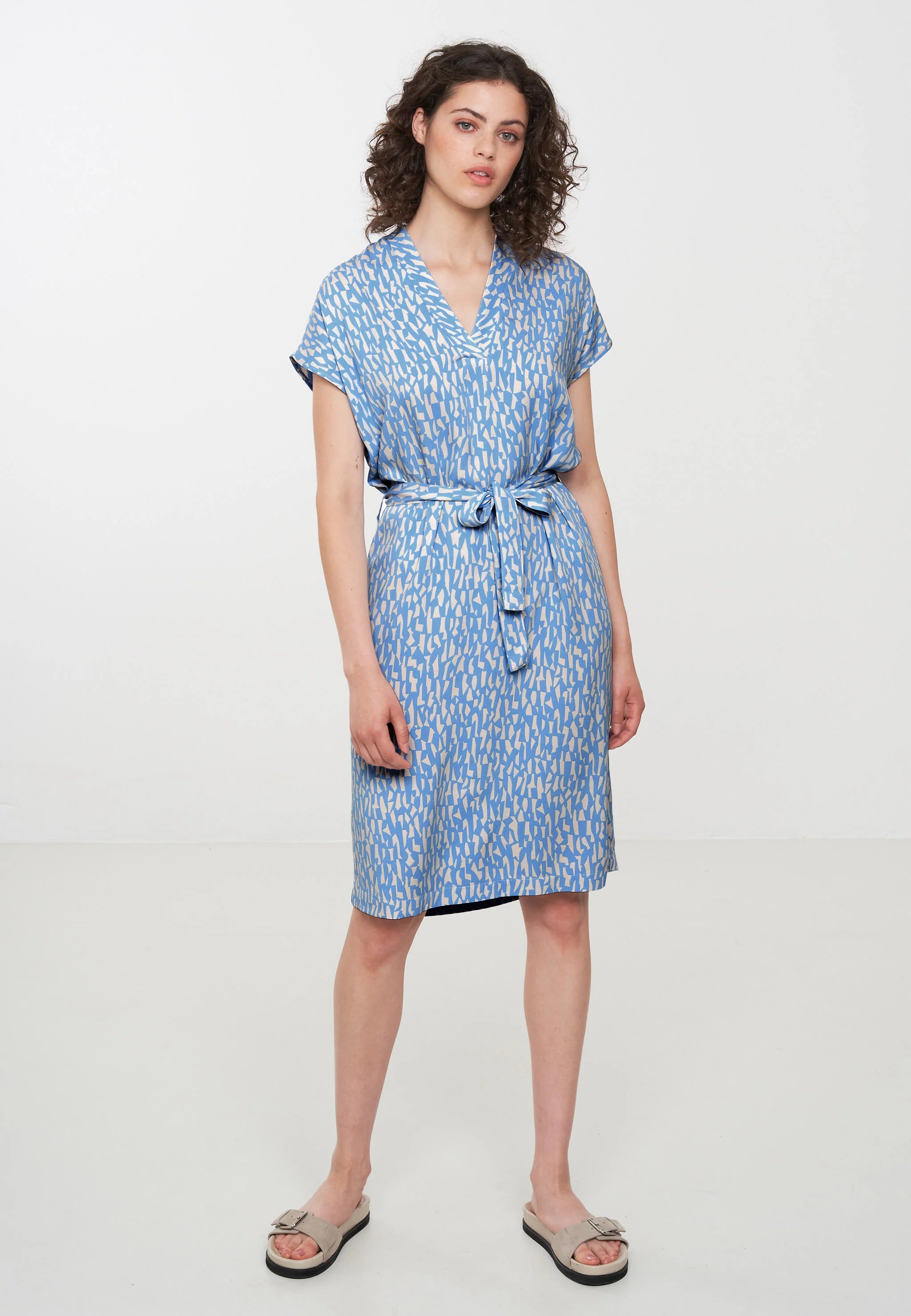 dress yunnan snippets fjord blue