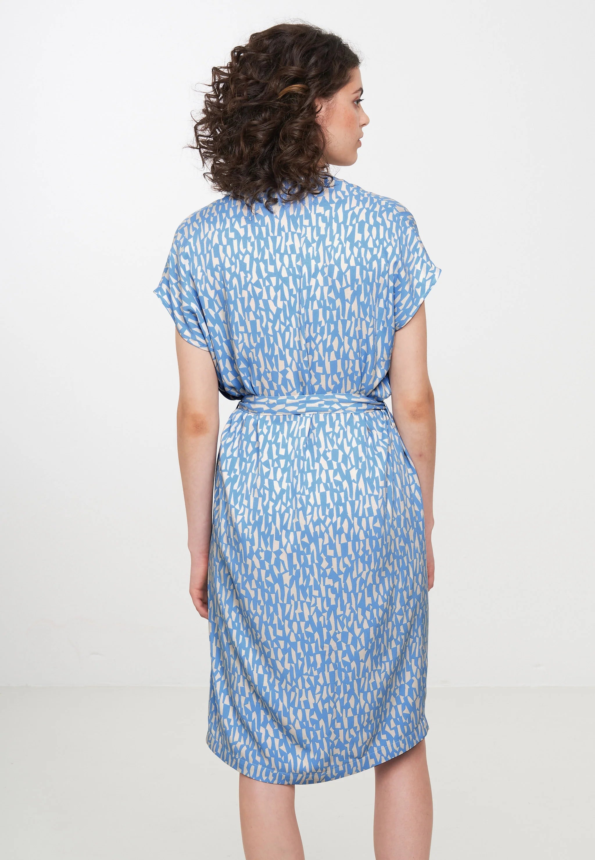 dress yunnan snippets fjord blue