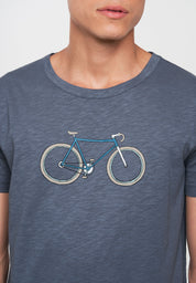 t-shirt bay bike dove blue