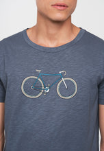 Lade das Bild in den Galerie-Viewer, t-shirt bay bike dove blue