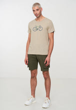 Lade das Bild in den Galerie-Viewer, t-shirt bay bike taupe grey