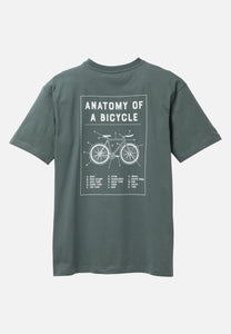 aposeris bicycle eucalyptus t-shirt