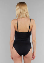 Load image into Gallery viewer, wrap swimsuit klinte black