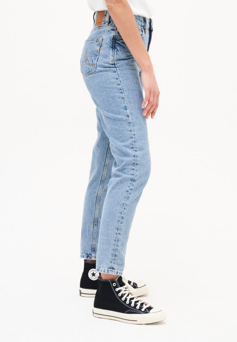 jeans nora loose tapered heritage blue