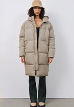Load image into Gallery viewer, elphin puffer coat pale olive