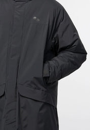 parka unisex peat black