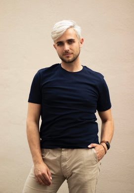 unisex t-shirt creator french navy