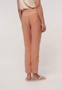 trousers with elastic waistband sandstorm