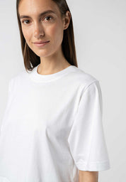 desna cropped t-shirt white