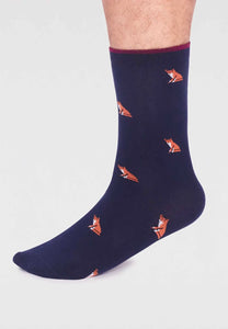 jamal animal socks navy 7-11