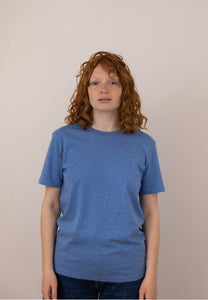 unisex t-shirt creator mid heather blue